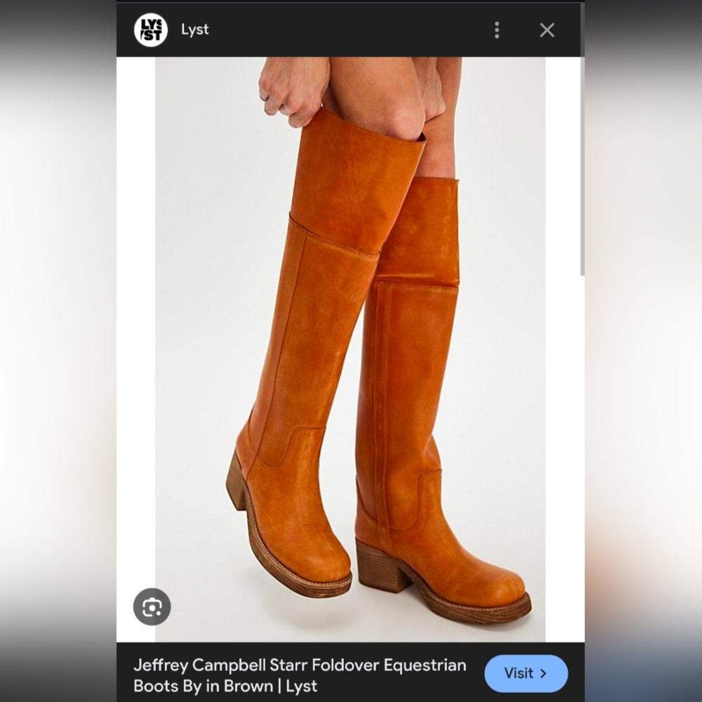 Free People X Jeffery Campbell Knee High Boots - Picture 9 of 10